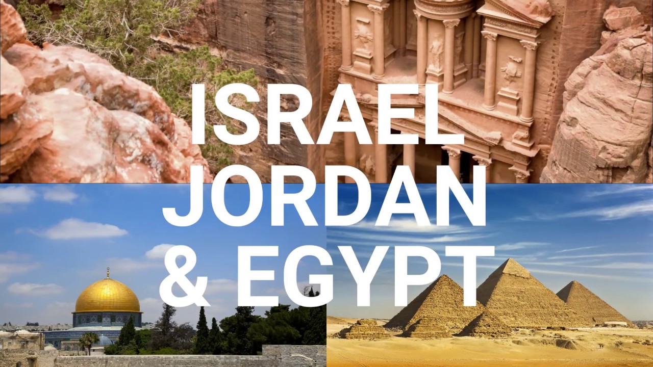 Jordan , Israel, Palastine, And Egypt